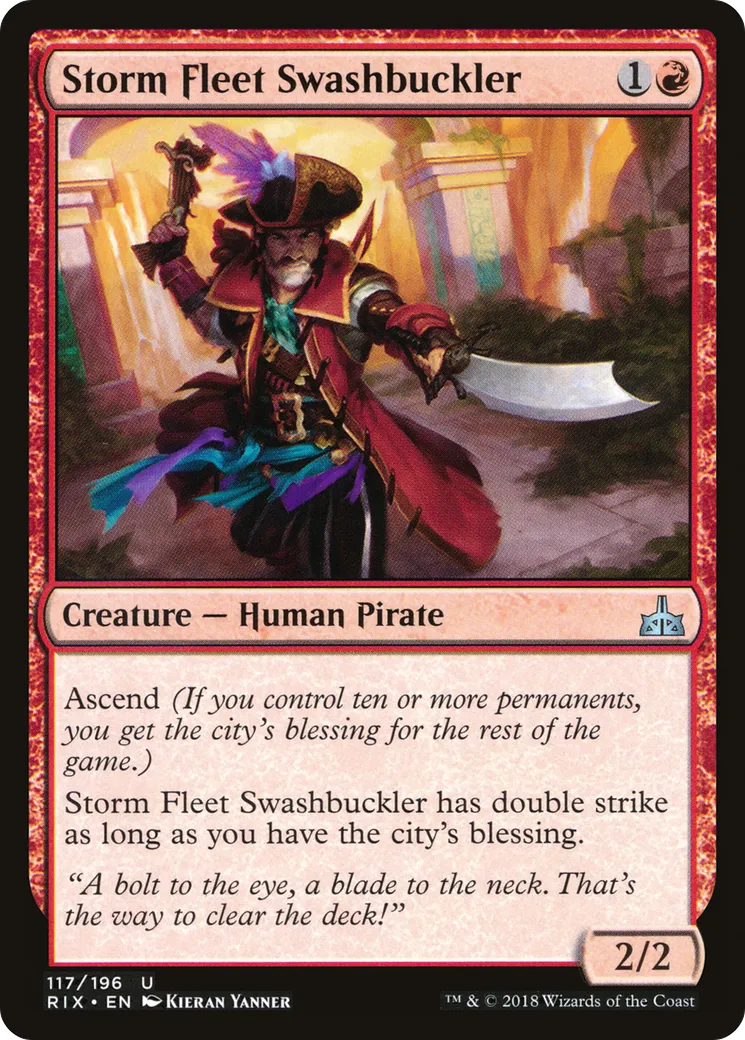 Brétailleur de la Flotte de la tempête — Rivals of Ixalan — Magic: The Gathering