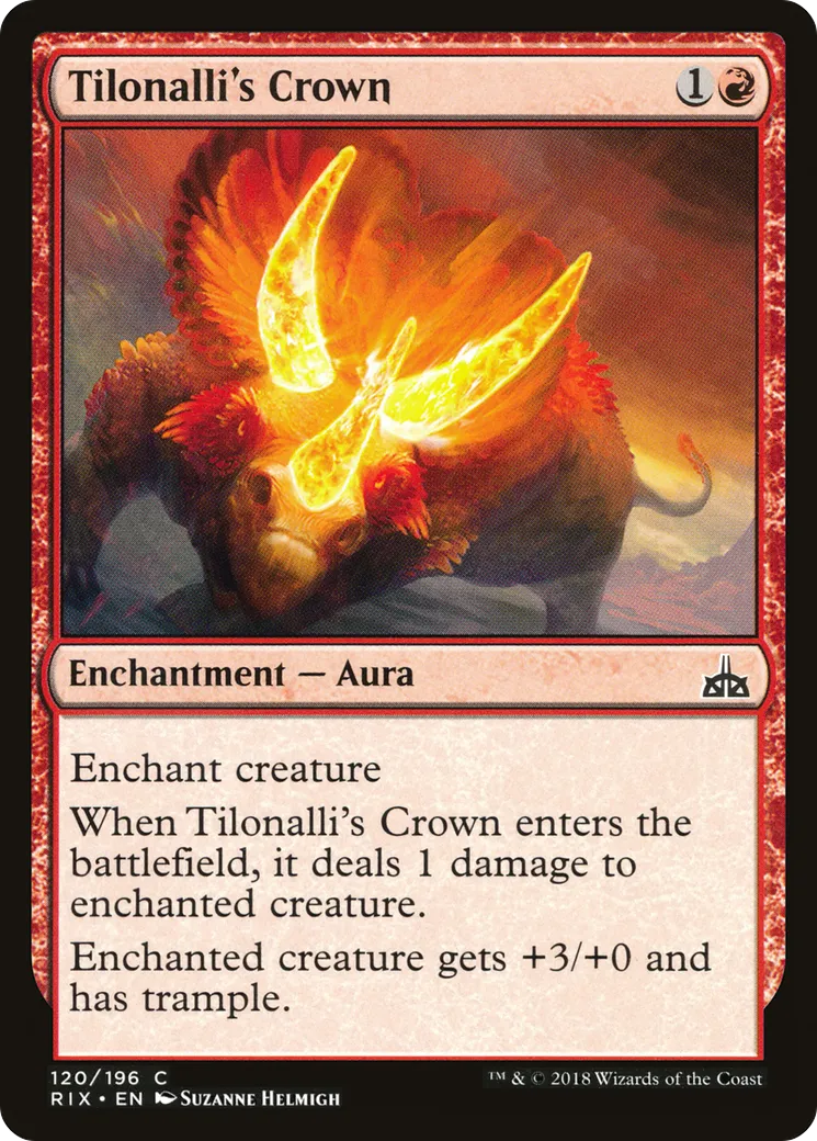 Tilonalli's Crown — Rivals of Ixalan — Magic: The Gathering