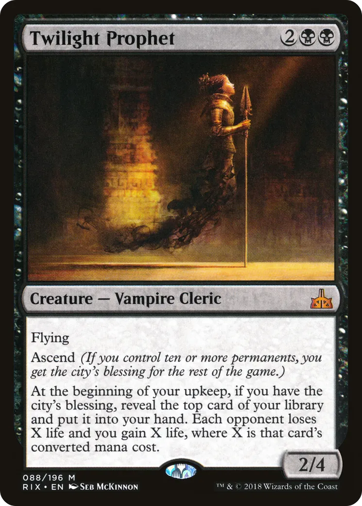 Twilight Prophet — Rivals of Ixalan — Magic: The Gathering