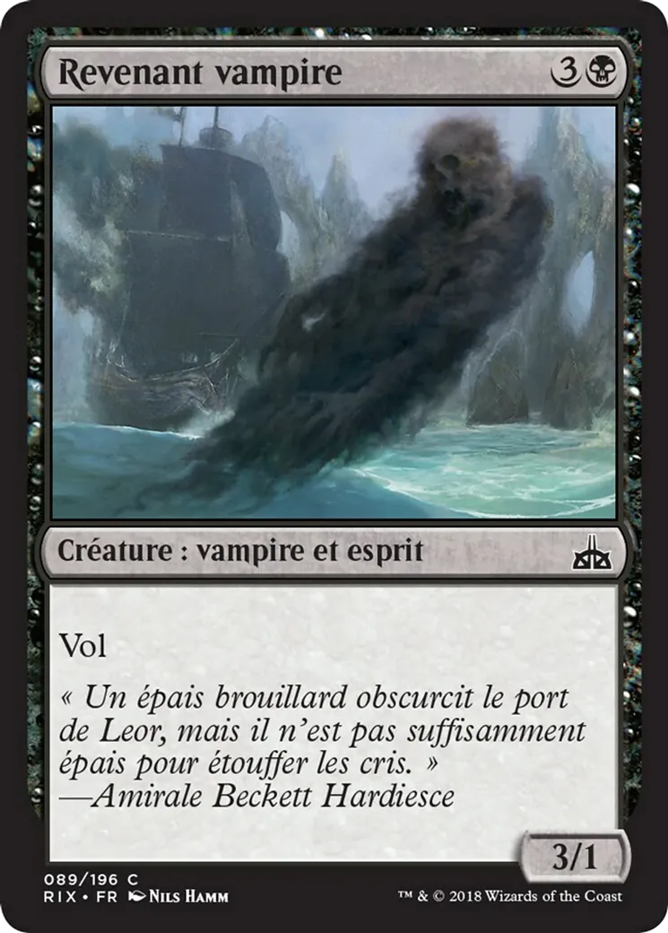 Revenant vampire — Rivals of Ixalan — Magic: The Gathering
