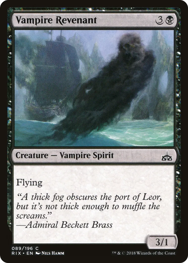 Vampire Revenant — Rivals of Ixalan — Magic: The Gathering