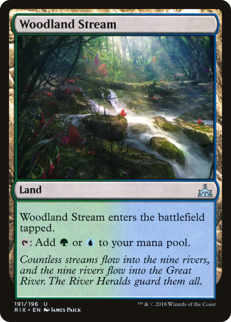 Woodland Stream — Rivals of Ixalan — Magic: The Gathering