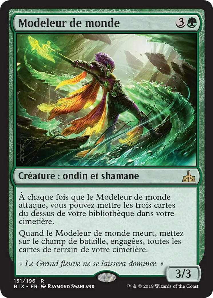 Modeleur de monde — Rivals of Ixalan — Magic: The Gathering