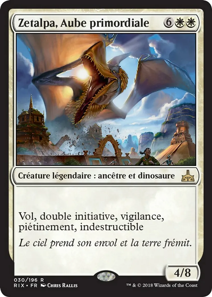 Zetalpa, Aube primordiale — Rivals of Ixalan — Magic: The Gathering