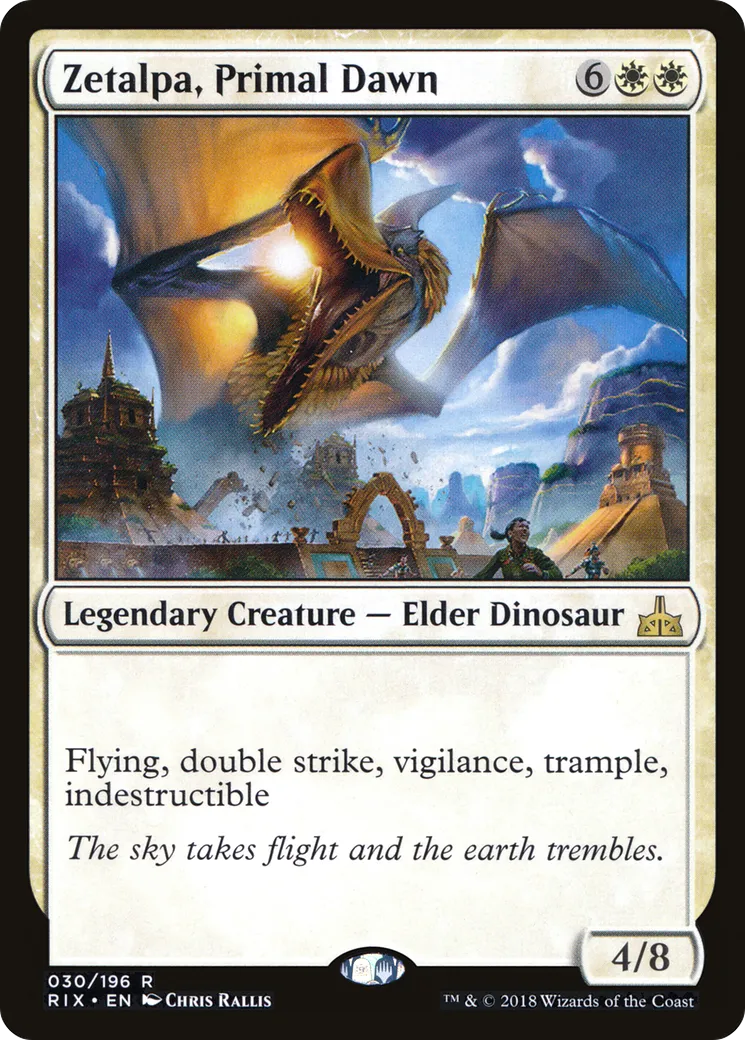 Zetalpa, Aube primordiale — Rivals of Ixalan — Magic: The Gathering