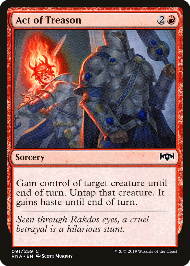 Act of Treason — Ravnica Allegiance — Magic: The Gathering