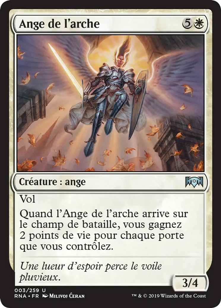 Ange de l'arche — Ravnica Allegiance — Magic: The Gathering