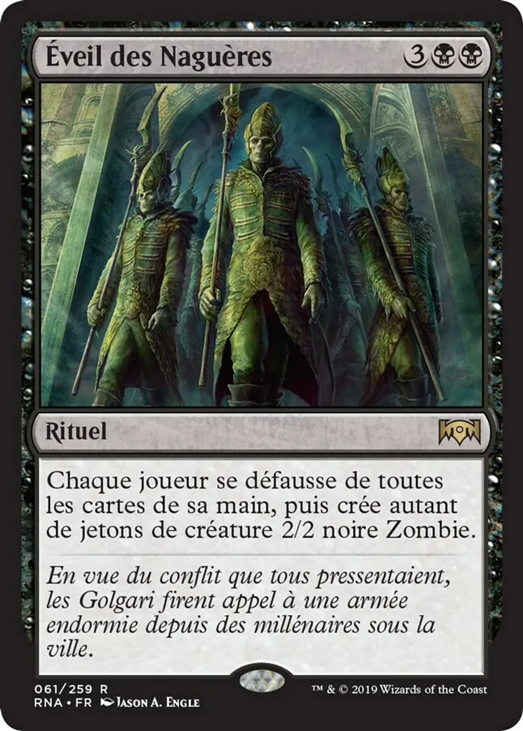 Éveil des Naguères — Ravnica Allegiance — Magic: The Gathering