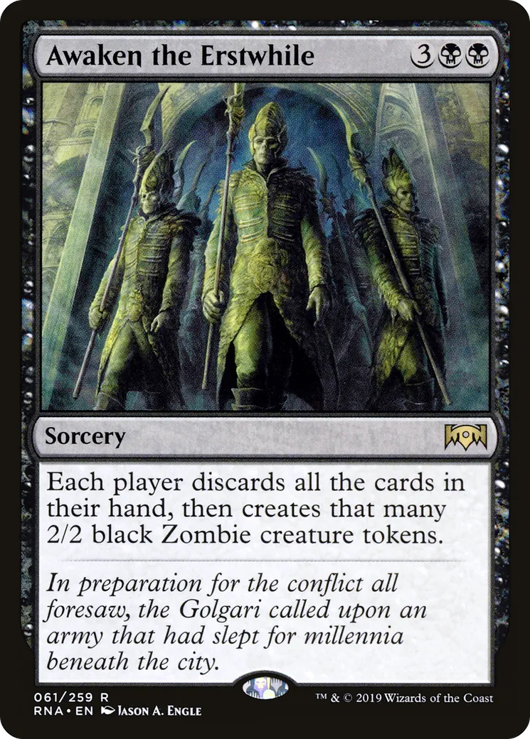 Éveil des Naguères — Ravnica Allegiance — Magic: The Gathering