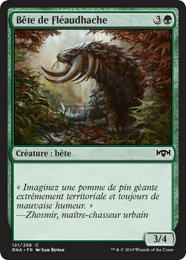 Bête de Fléaudhache — Ravnica Allegiance — Magic: The Gathering