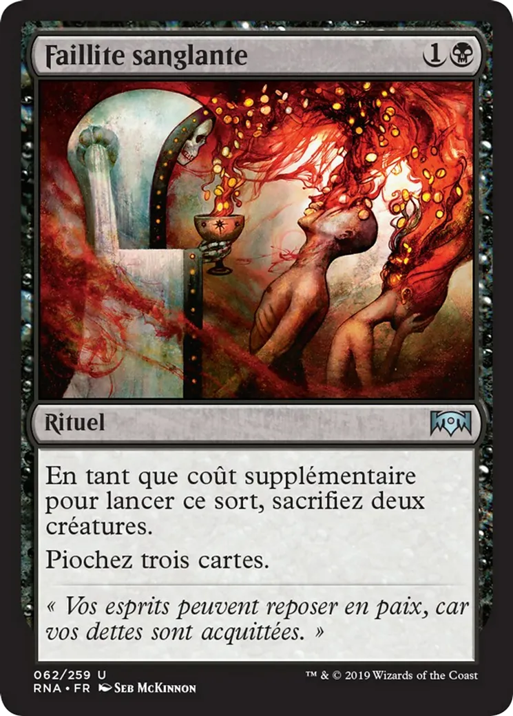 Faillite sanglante — Ravnica Allegiance — Magic: The Gathering