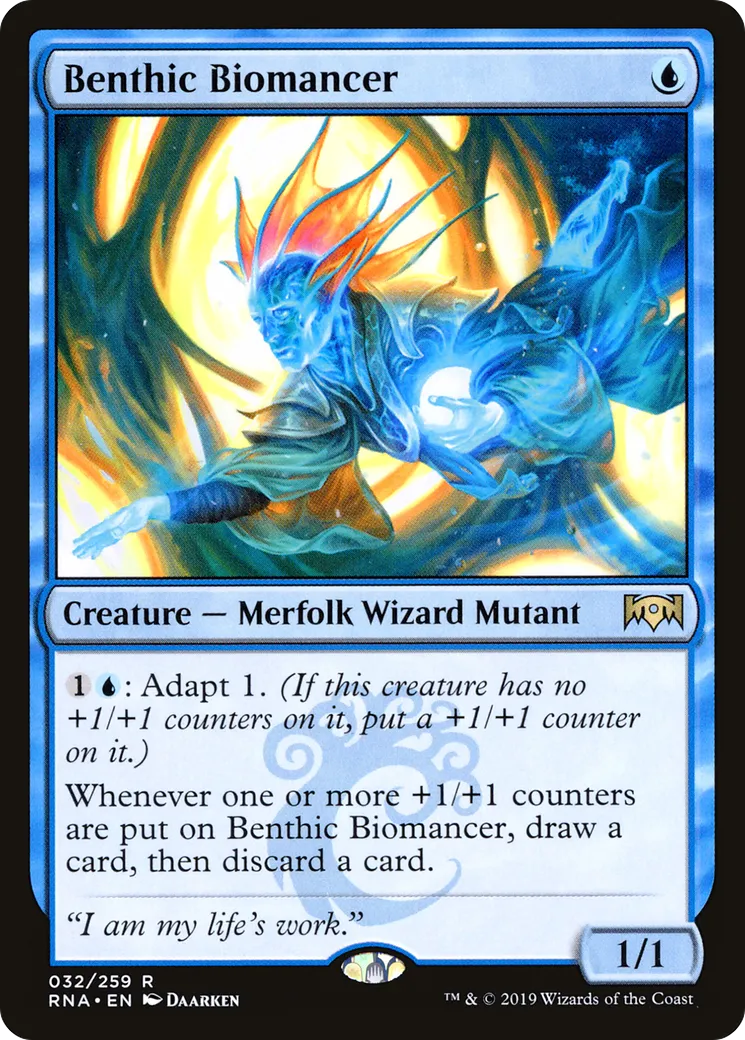 Benthic Biomancer — Ravnica Allegiance — Magic: The Gathering