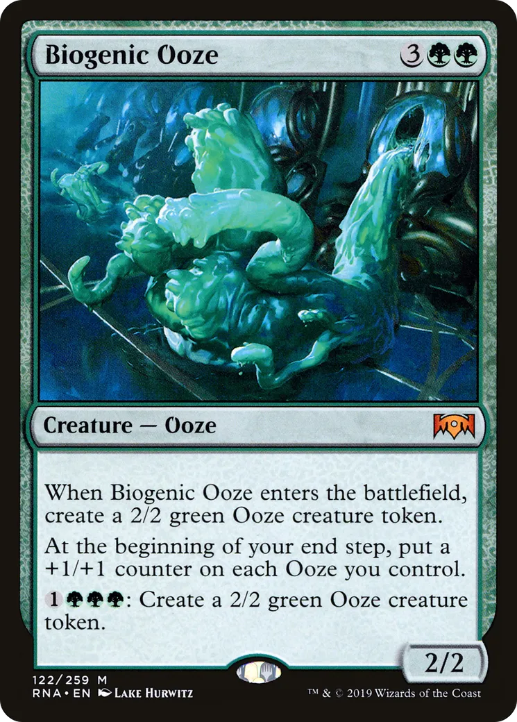 Biogenic Ooze — Ravnica Allegiance — Magic: The Gathering