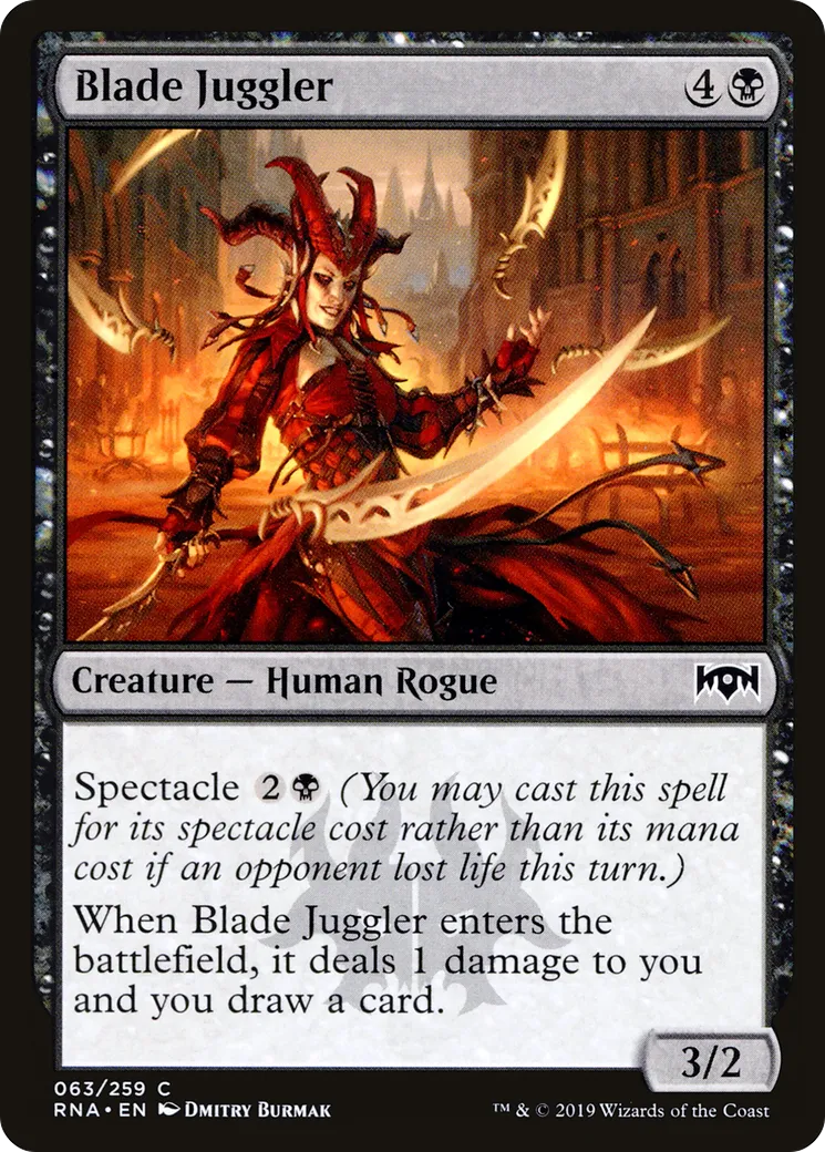 Blade Juggler — Ravnica Allegiance — Magic: The Gathering