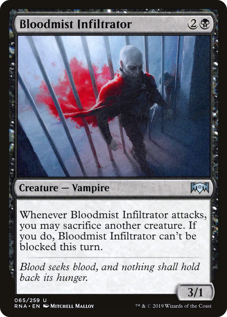 Bloodmist Infiltrator — Ravnica Allegiance — Magic: The Gathering