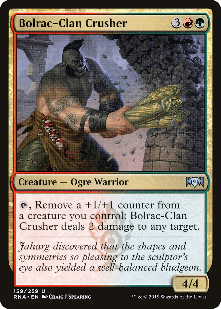 Bolrac-Clan Crusher — Ravnica Allegiance — Magic: The Gathering