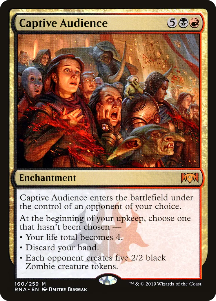 Captive Audience from Ravnica Allegiance - Magic: The Gathering
