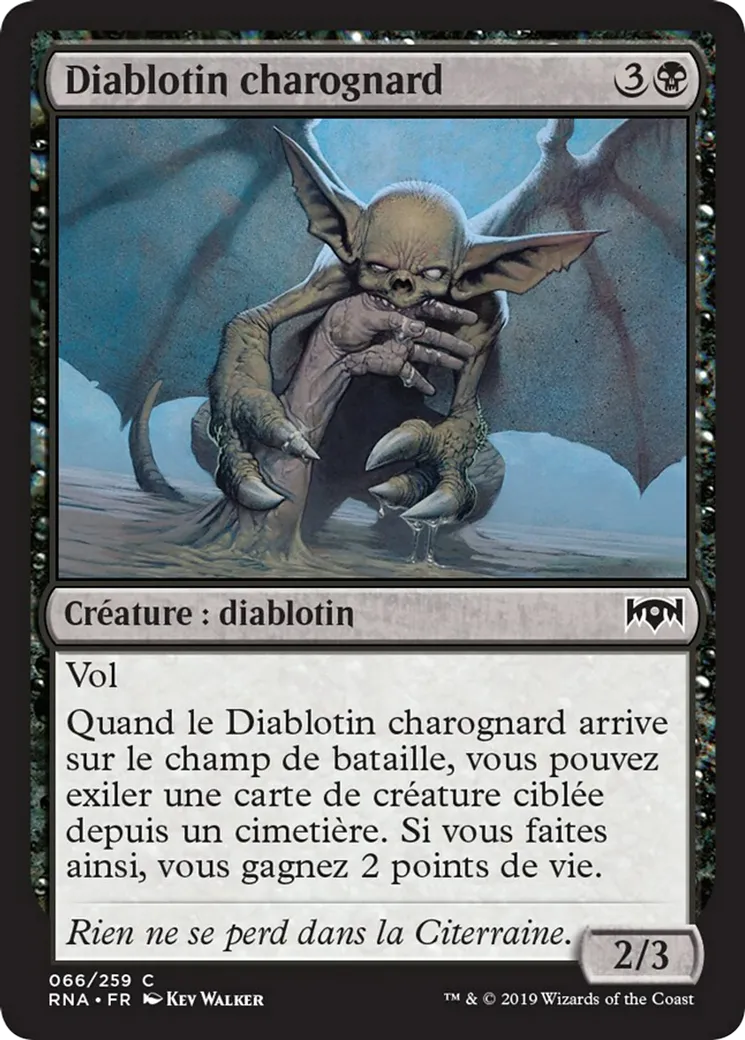 Diablotin charognard — Ravnica Allegiance — Magic: The Gathering