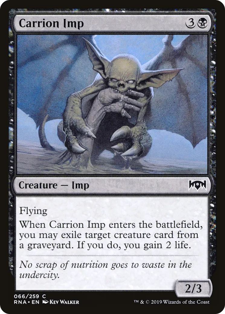 Diablotin charognard — Ravnica Allegiance — Magic: The Gathering