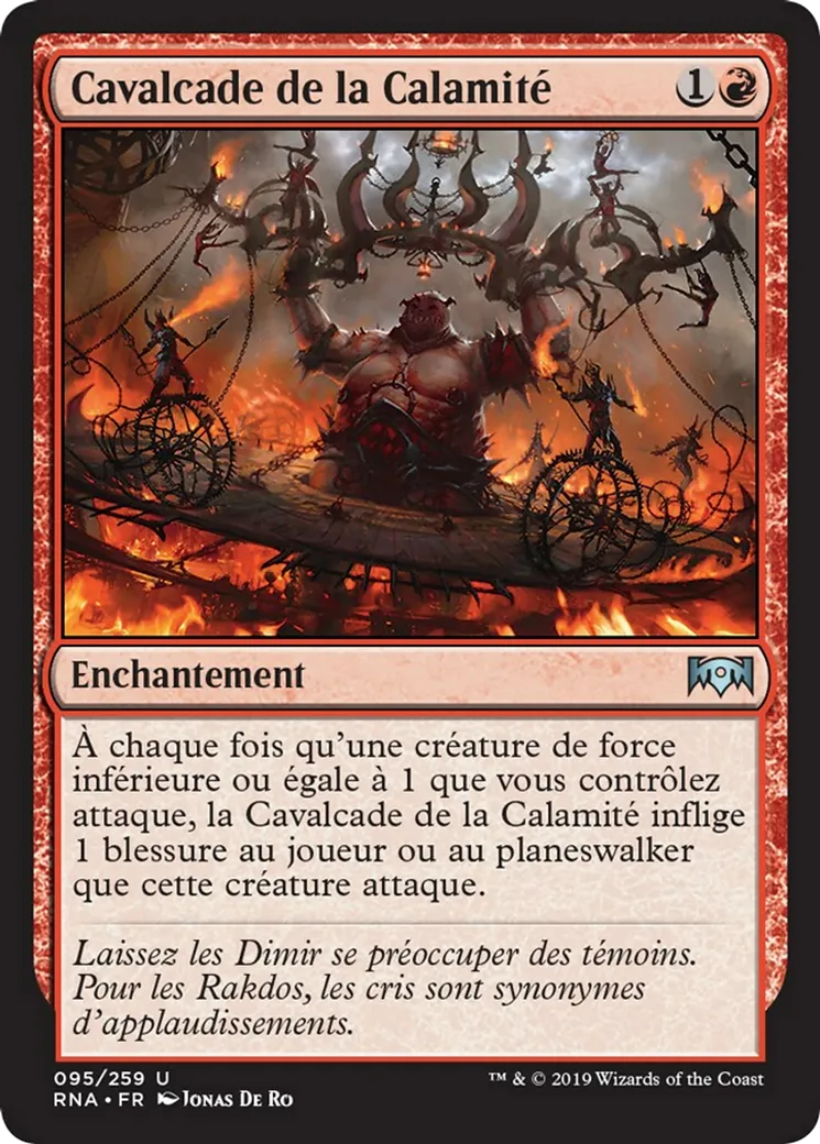 Cavalcade de la Calamité — Ravnica Allegiance — Magic: The Gathering
