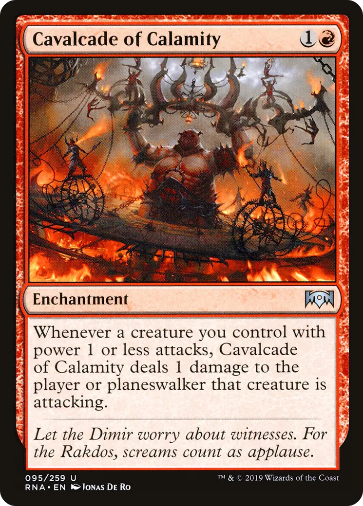 Cavalcade of Calamity — Ravnica Allegiance — Magic: The Gathering