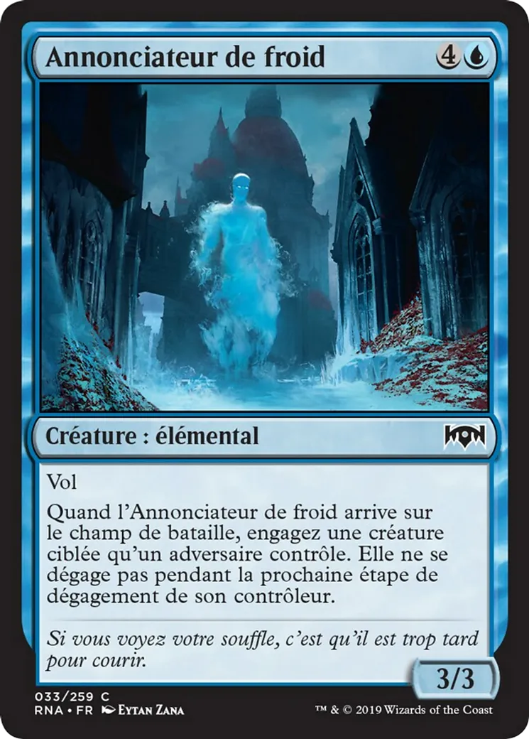 Annonciateur de froid — Ravnica Allegiance — Magic: The Gathering