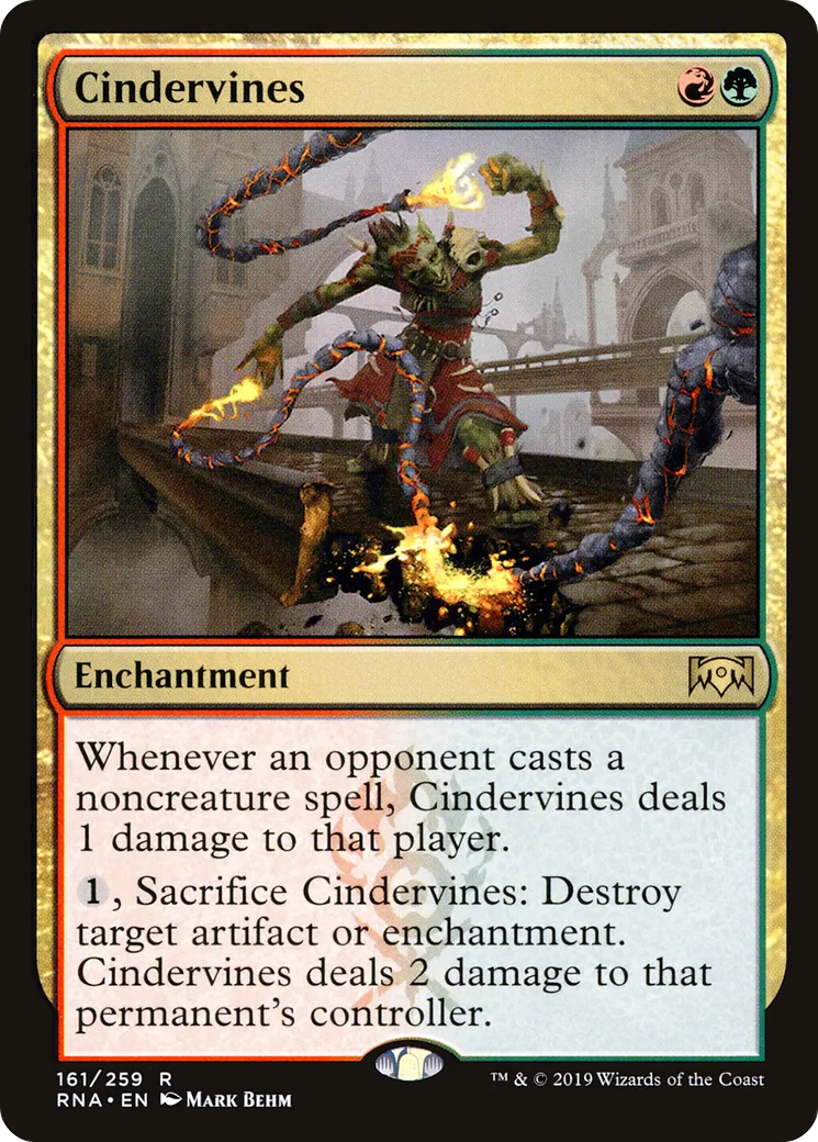 Cindervines — Ravnica Allegiance — Magic: The Gathering