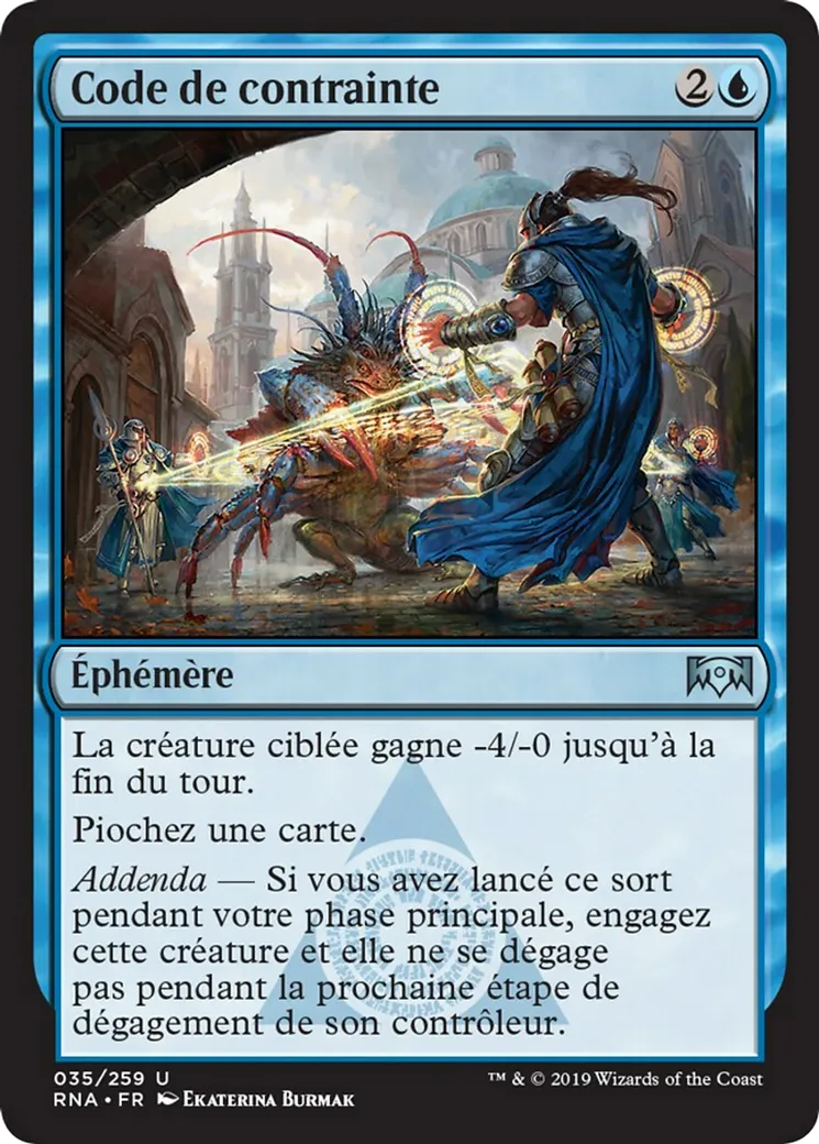 Code de contrainte — Ravnica Allegiance — Magic: The Gathering