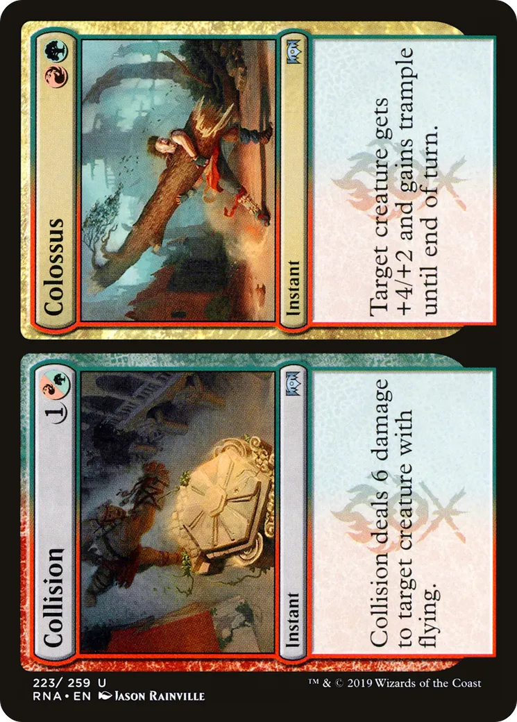 Collision // Colossus — Ravnica Allegiance — Magic: The Gathering