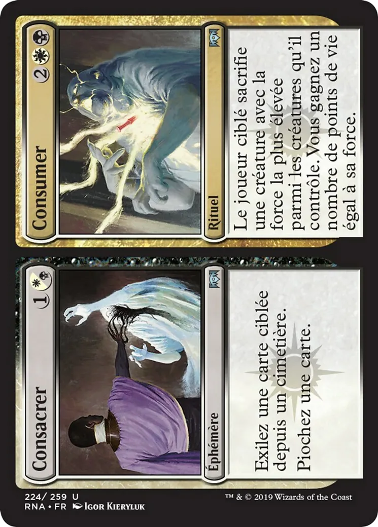 Consacrer // Consumer — Ravnica Allegiance — Magic: The Gathering