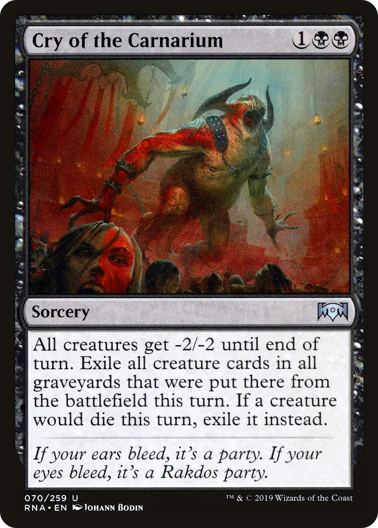Cri du carnarium — Ravnica Allegiance — Magic: The Gathering
