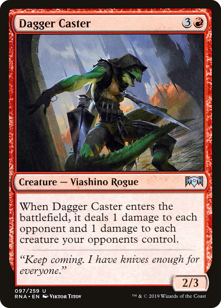 Dagger Caster — Ravnica Allegiance — Magic: The Gathering