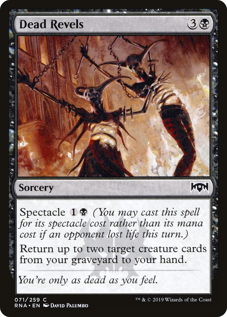 Dead Revels — Ravnica Allegiance — Magic: The Gathering