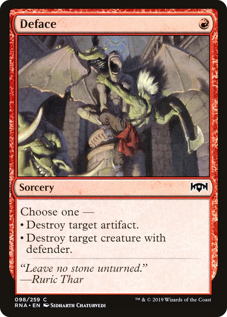 Dégradations — Ravnica Allegiance — Magic: The Gathering