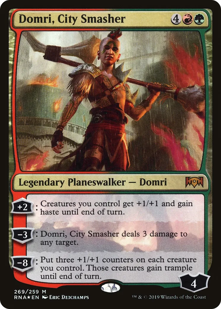 Domri, City Smasher — Ravnica Allegiance — Magic: The Gathering