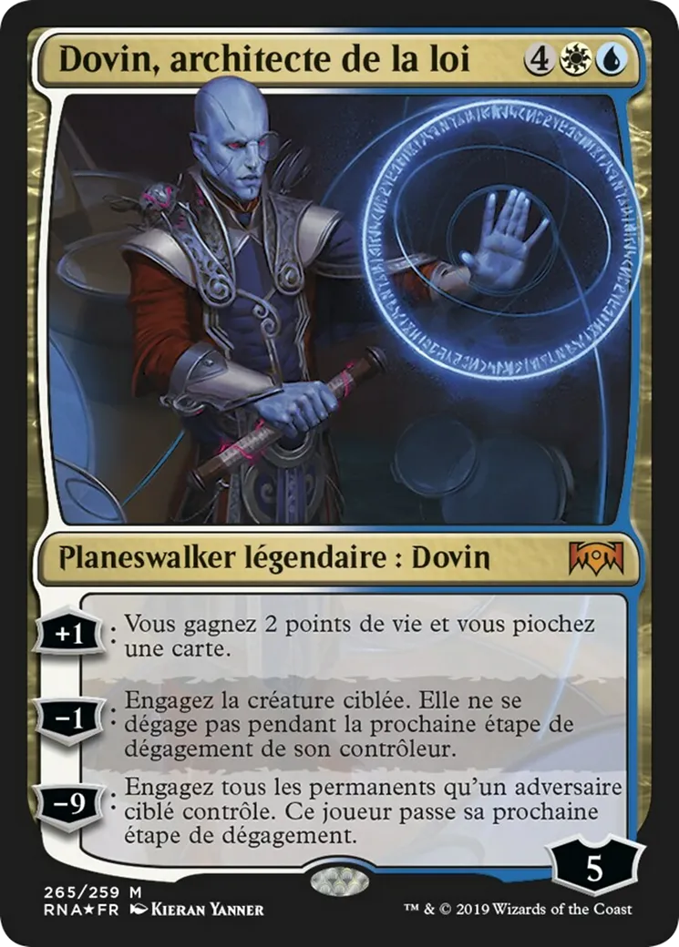 Dovin, architecte de la loi — Ravnica Allegiance — Magic: The Gathering