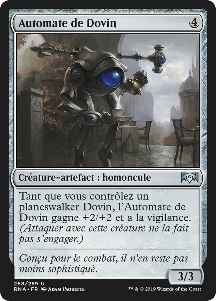Automate de Dovin — Ravnica Allegiance — Magic: The Gathering