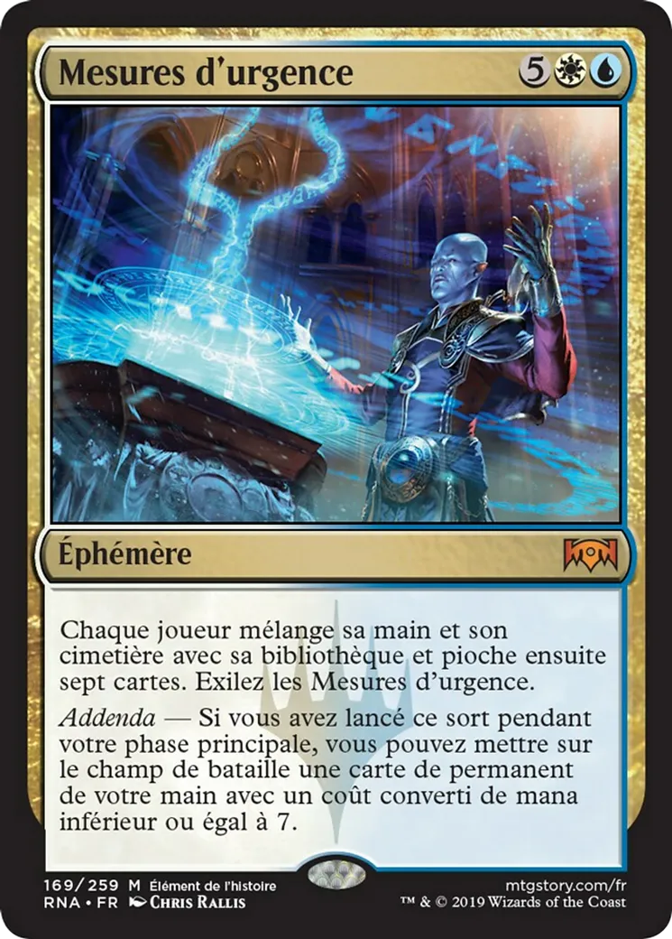 Mesures d'urgence — Ravnica Allegiance — Magic: The Gathering