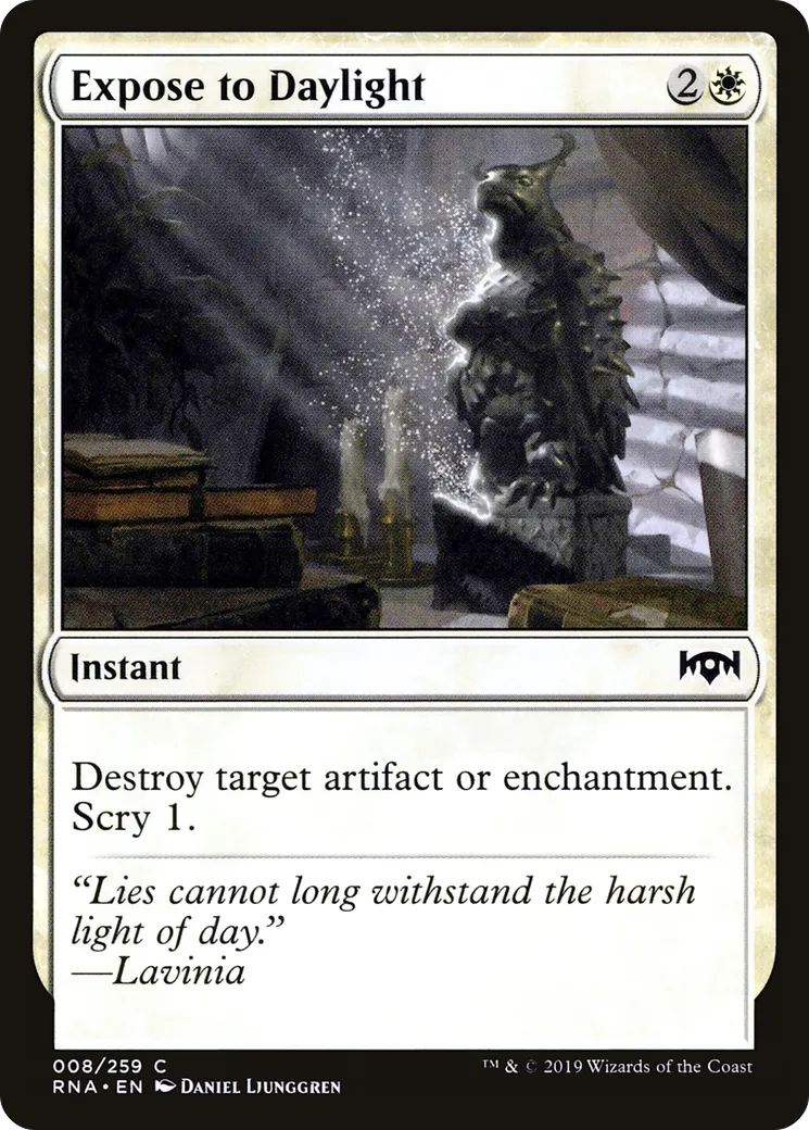Expose to Daylight — Ravnica Allegiance — Magic: The Gathering