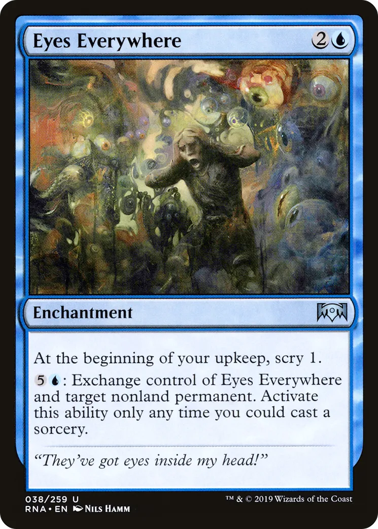 Eyes Everywhere — Ravnica Allegiance — Magic: The Gathering