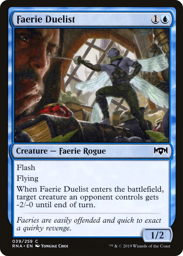 Duelliste faerie — Ravnica Allegiance — Magic: The Gathering