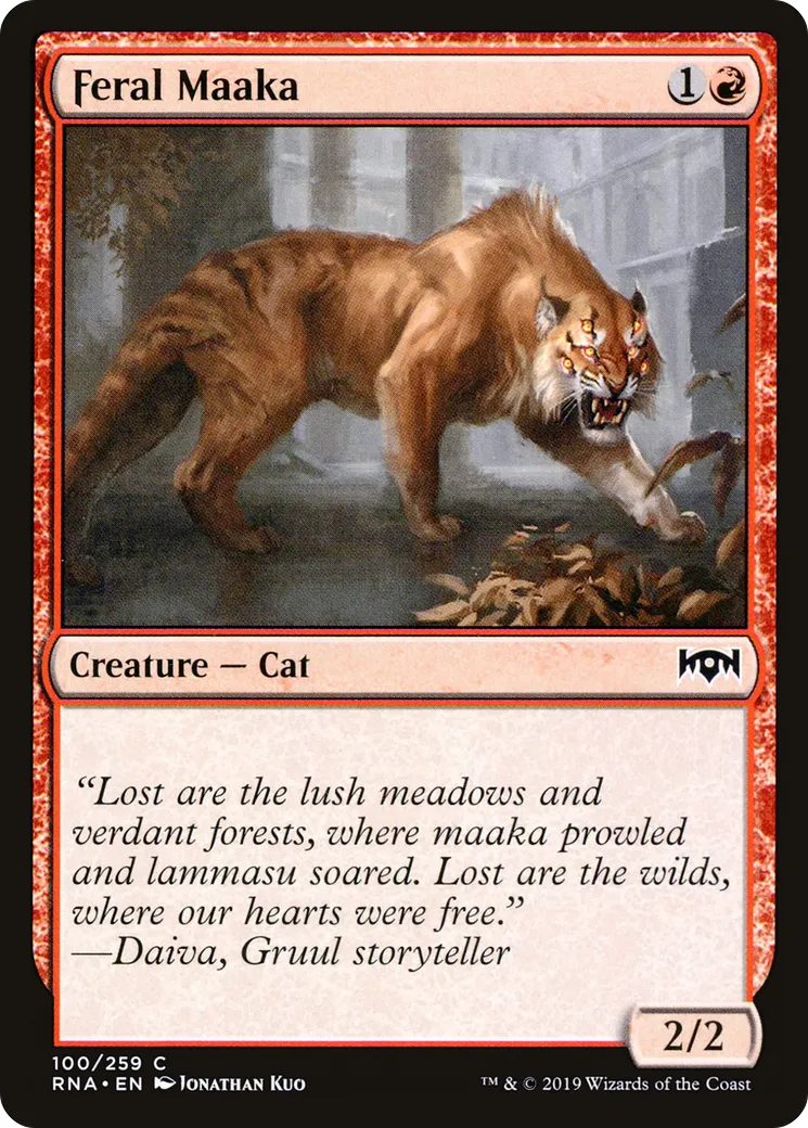 Maaka sauvage — Ravnica Allegiance — Magic: The Gathering