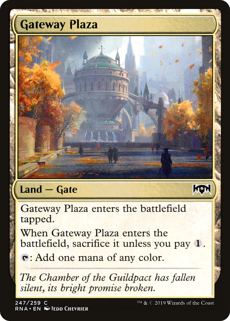 Gateway Plaza — Ravnica Allegiance — Magic: The Gathering