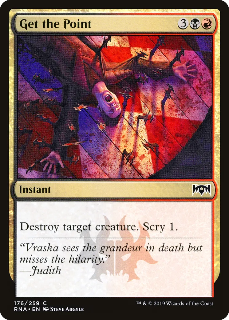 Droit au but — Ravnica Allegiance — Magic: The Gathering