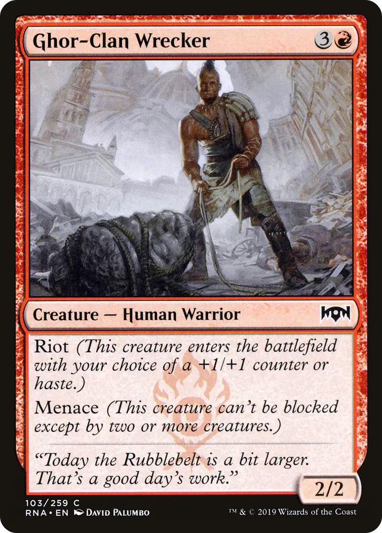 Ghor-Clan Wrecker — Ravnica Allegiance — Magic: The Gathering