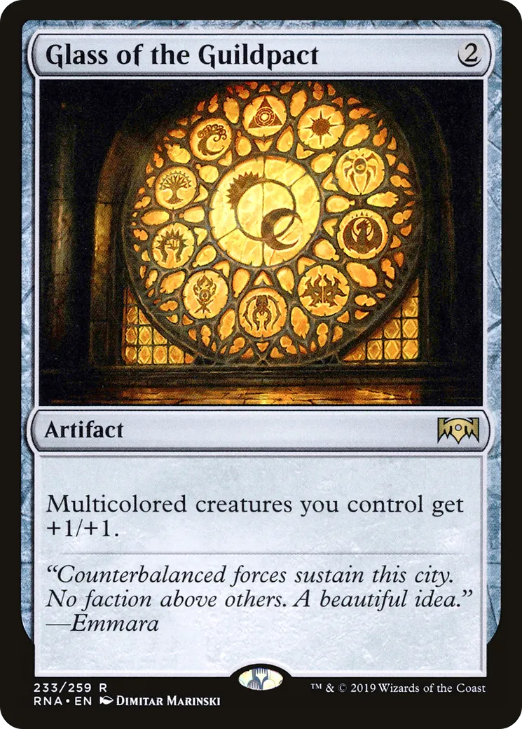 Glass of the Guildpact — Ravnica Allegiance — Magic: The Gathering