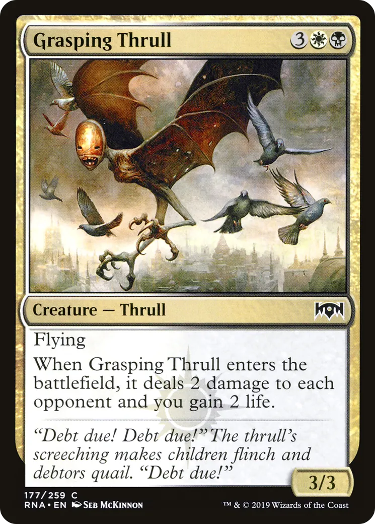 Grasping Thrull — Ravnica Allegiance — Magic: The Gathering