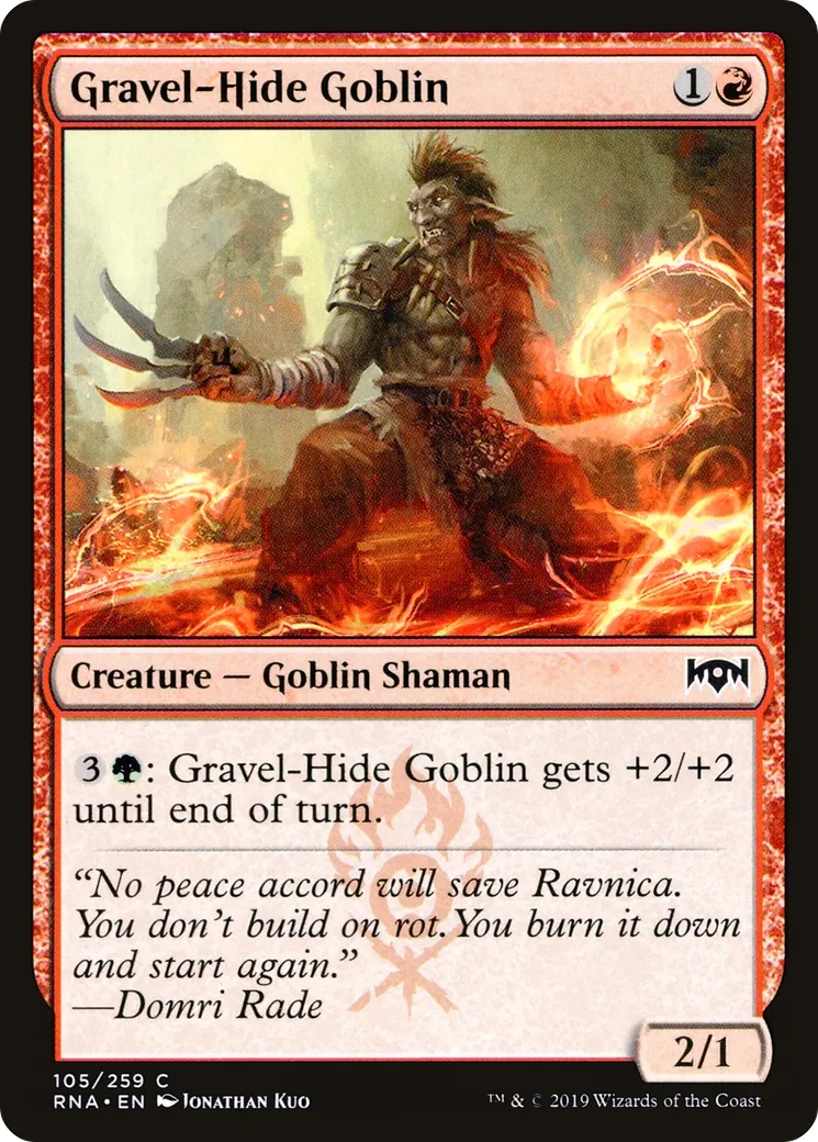 Gobelin à peau de gravier — Ravnica Allegiance — Magic: The Gathering