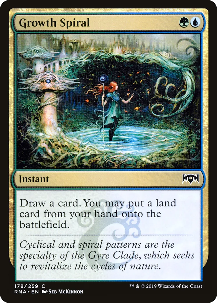 Spirale de croissance — Ravnica Allegiance — Magic: The Gathering