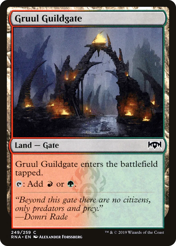 Gruul Guildgate — Ravnica Allegiance — Magic: The Gathering